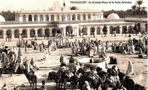 Touggourt - Grande Place et Puits Artesien